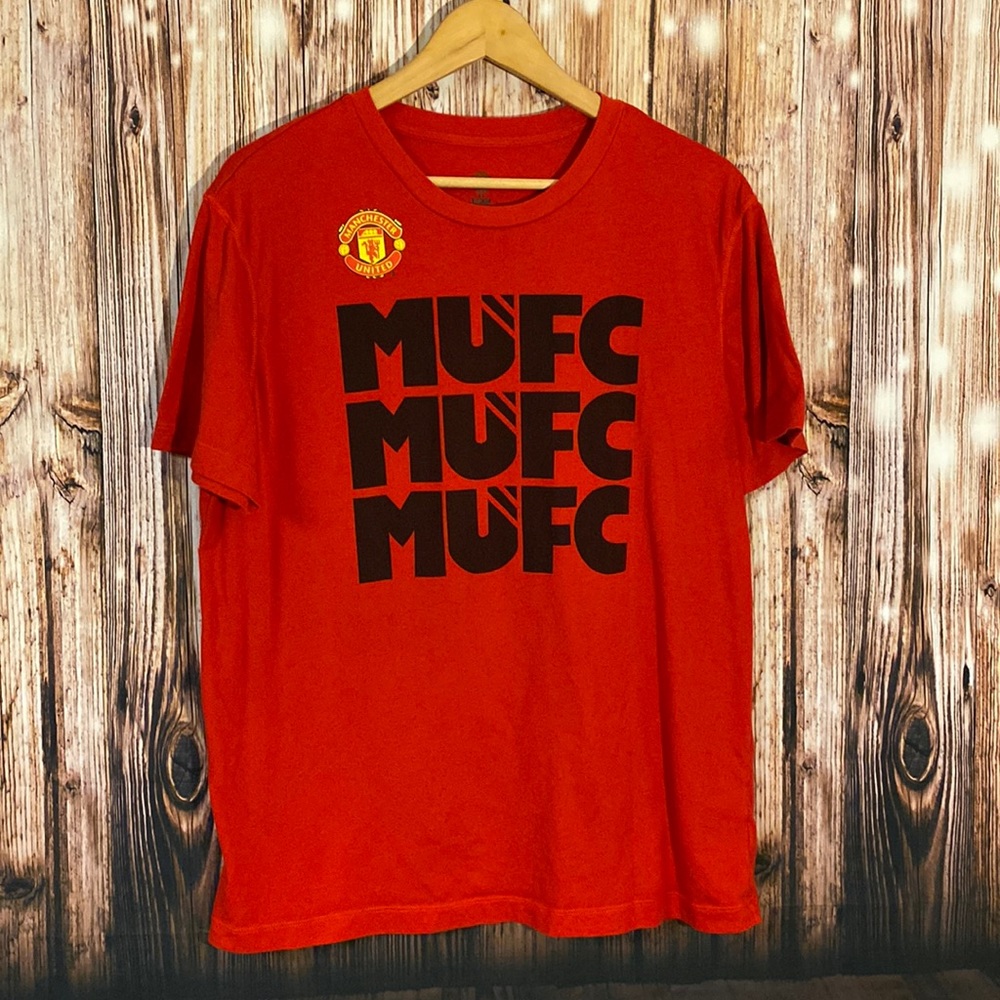 Manchester United MUFC Slim Fit Tee Shirt Mens XL